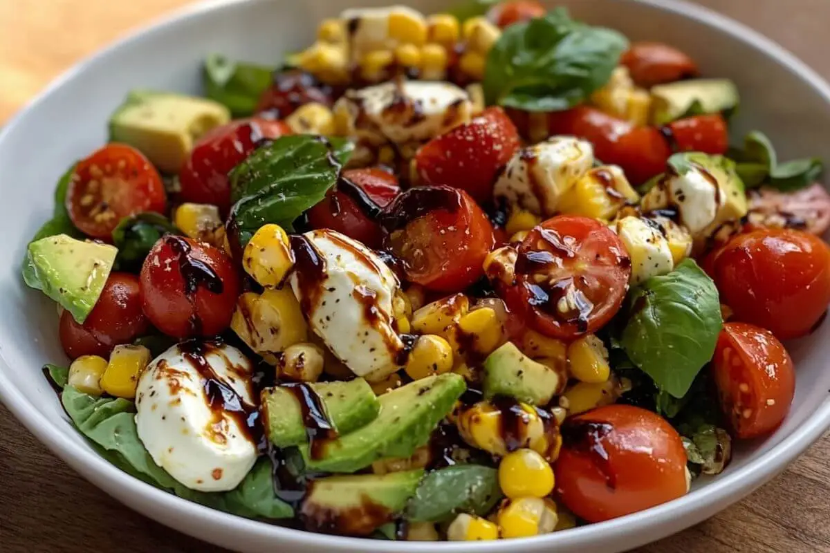 Caprese Corn Salad