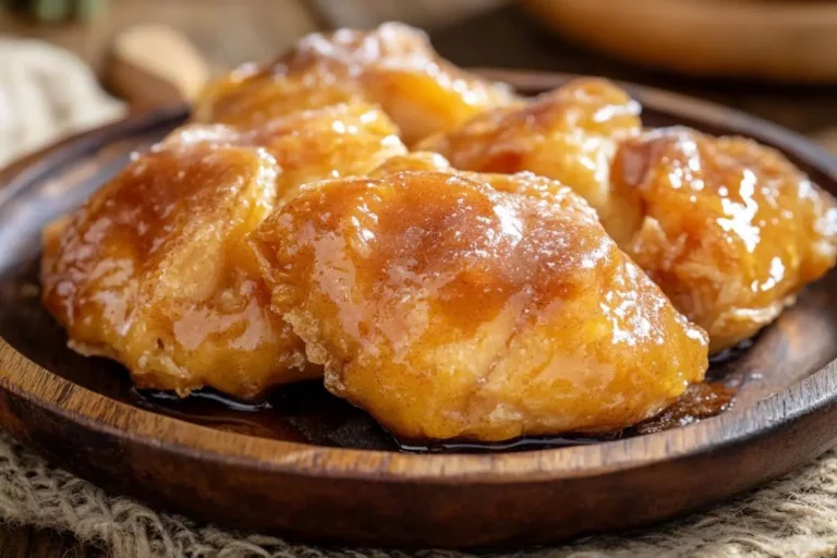 Peach Dumplings