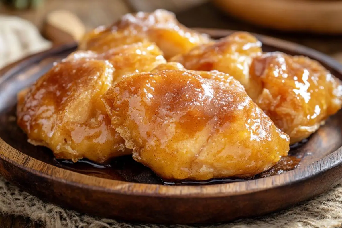 Peach Dumplings