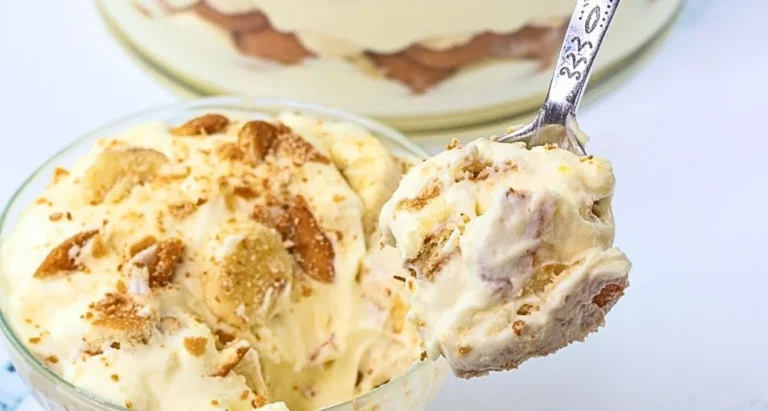 Delicious banana pudding dessert by Magnolia Bakery