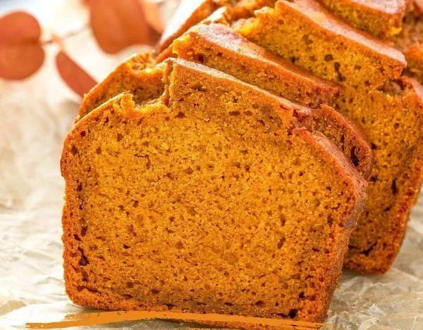 Delicious homemade pumpkin bread inspired by Starbucks recipe