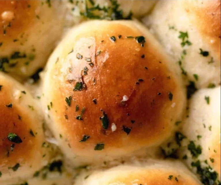 Delicious Garlic Butter Bread Rolls served warm, perfect for any meal.