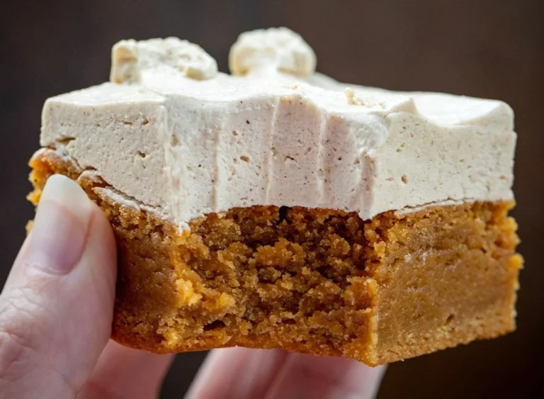 Gingerbread Ermine dessert with festive decorations for winter celebration