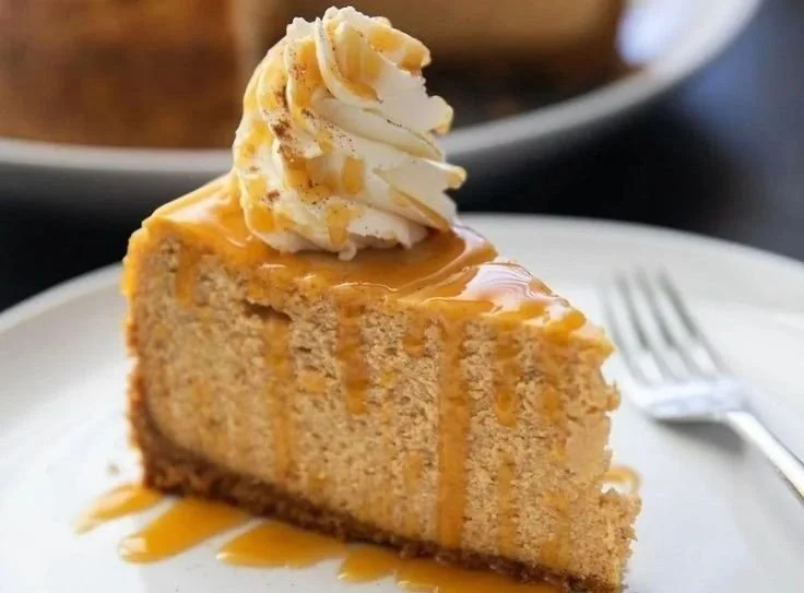 Delicious pumpkin cheesecake without a water bath, creamy and perfect for fall desserts.