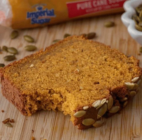 Soft Starbucks pumpkin loaf recipe with spices and cream cheese icing